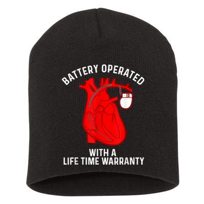 Cool Pacemaker Art For Men Women Artificial Heart Pacemaker Short Acrylic Beanie
