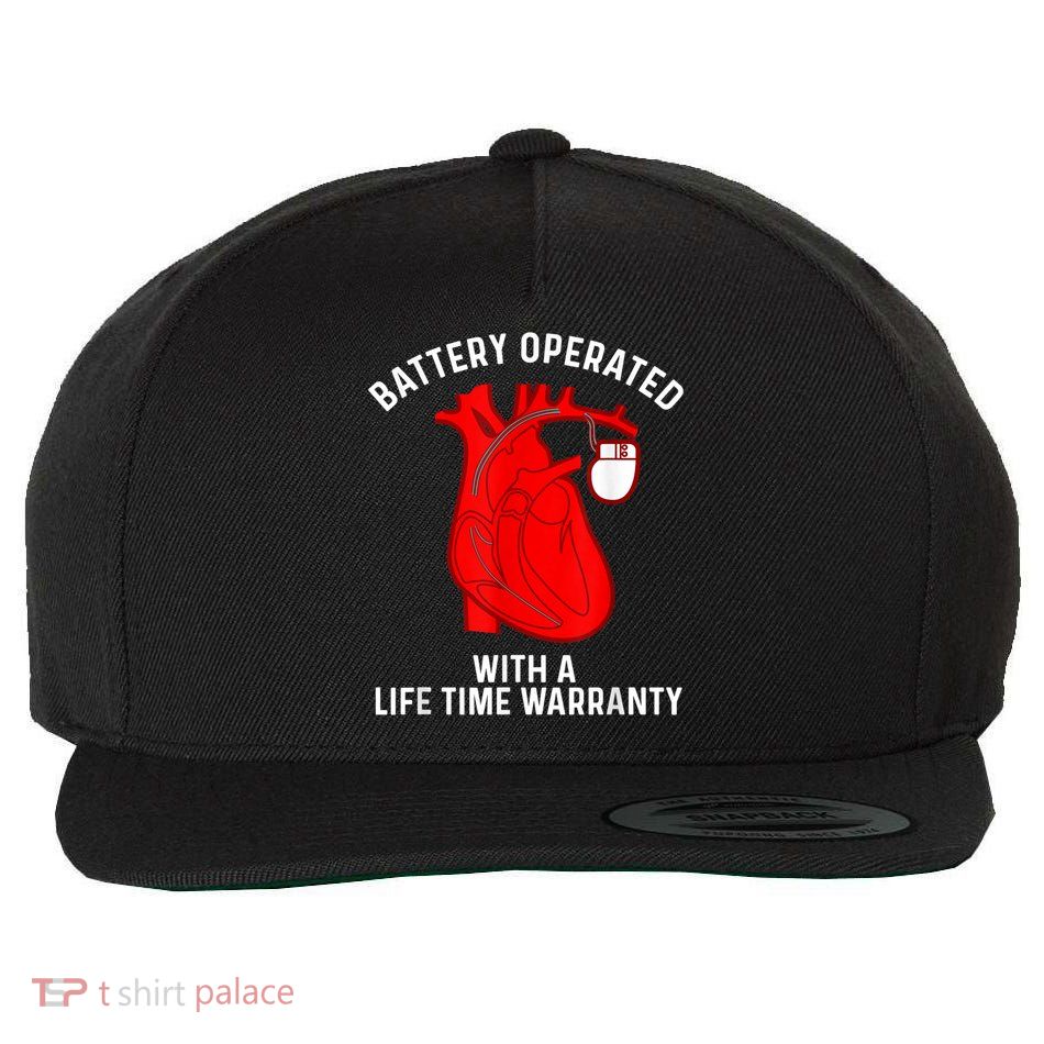 Cool Pacemaker Art For Men Women Artificial Heart Pacemaker Wool Snapback Cap