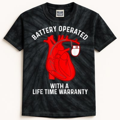 Cool Pacemaker Art For Men Women Artificial Heart Pacemaker Kids Tie-Dye T-Shirt