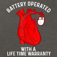 Cool Pacemaker Art For Men Women Artificial Heart Pacemaker Cotton Canvas Backpack