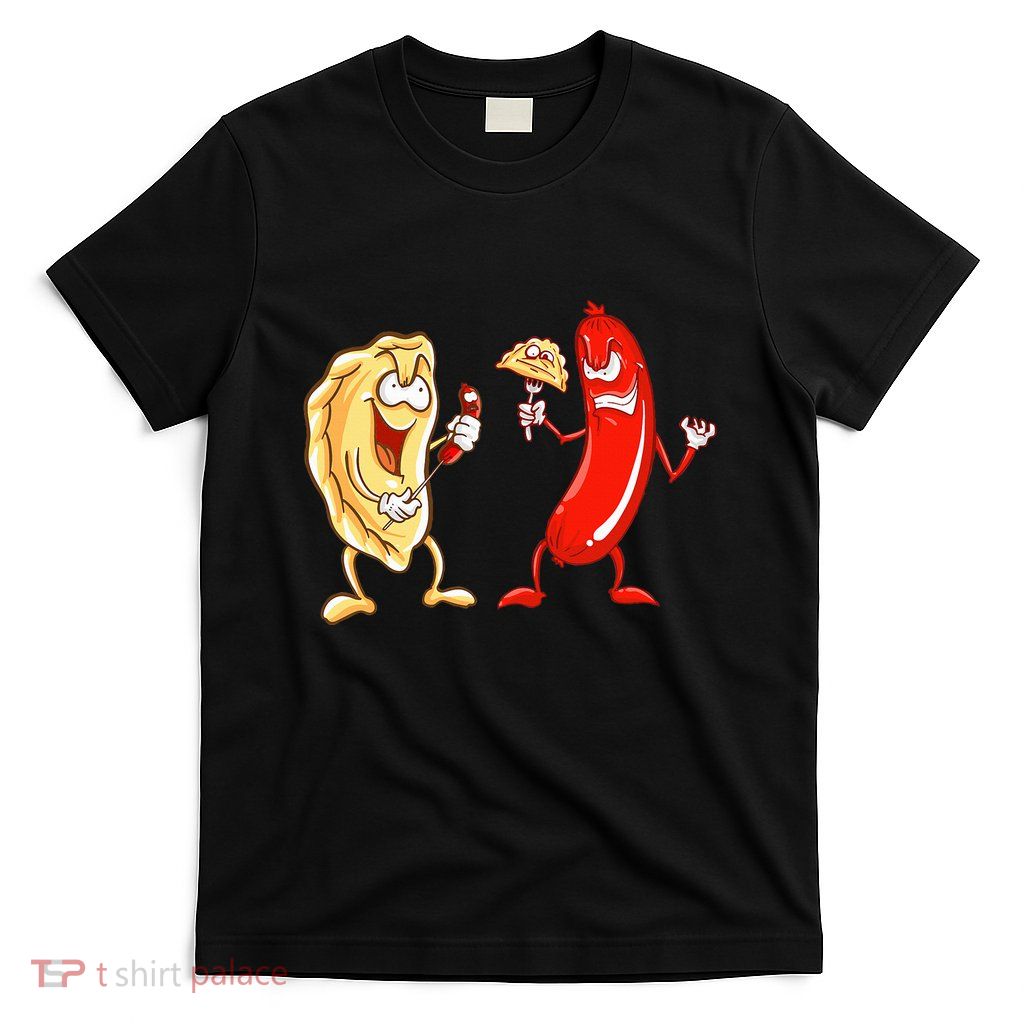 Cool Pierogi And Kielbasa Polish Food Funny Foodie Gift T-Shirt