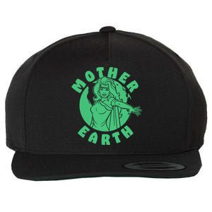 Captain Planet And The Planeteers Earth Day Mother Earth Great Gift Wool Snapback Cap