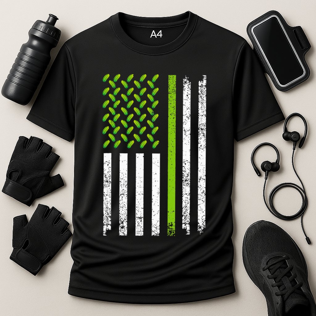 Cool Pickle Art Gag Dill Pickle Costume Cooling Performance Crew T-Shirt
