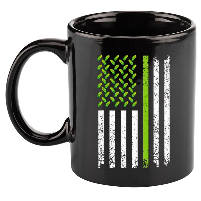 Cool Pickle Art Gag Dill Pickle Costume 11oz C Handle Ceramic Mug