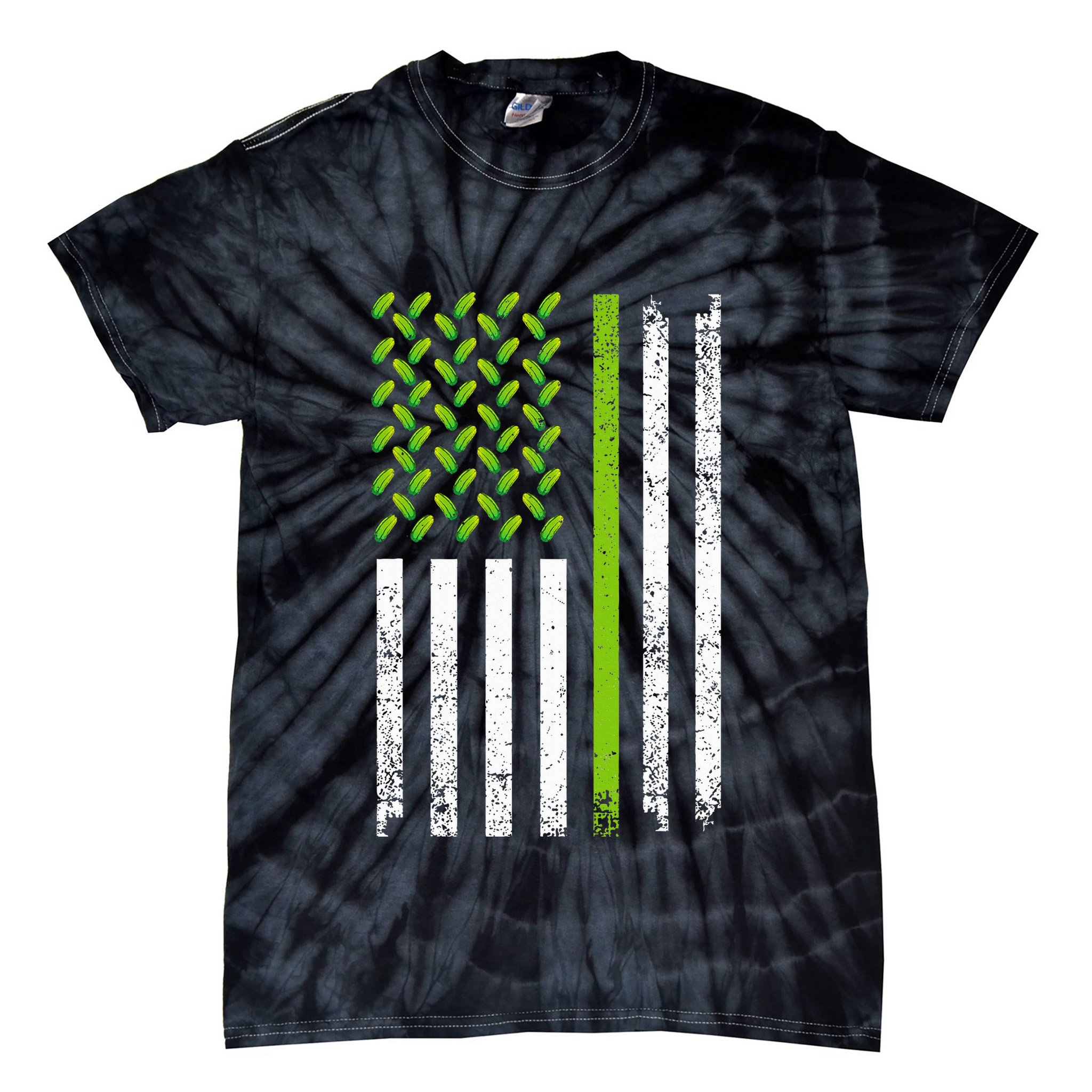 Cool Pickle Art Gag Dill Pickle Costume Tie-Dye T-Shirt