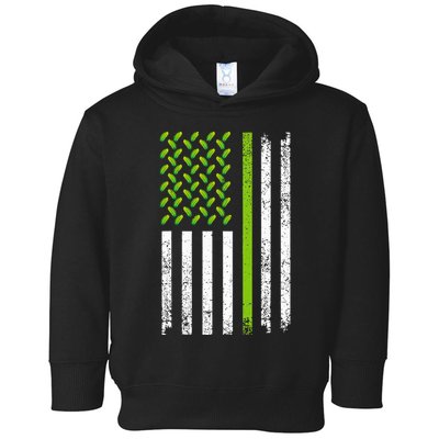 Cool Pickle Art Gag Dill Pickle Costume Toddler Hoodie