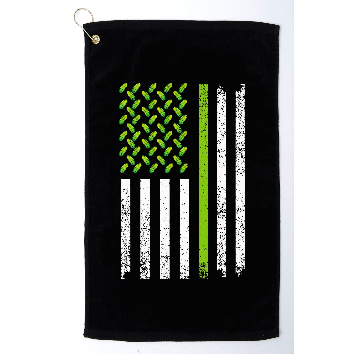 Cool Pickle Art Gag Dill Pickle Costume Golf Towel