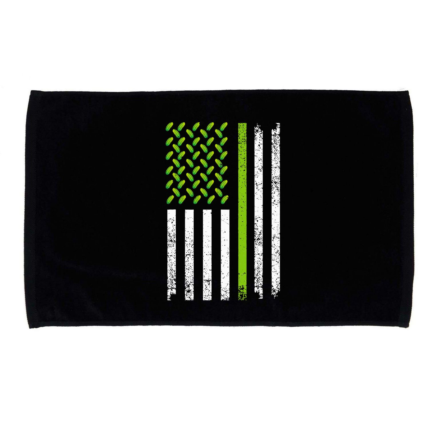Cool Pickle Art Gag Dill Pickle Costume Microfiber Hand Towel