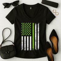 Cool Pickle Art Gag Dill Pickle Costume Women's V-Neck T-Shirt