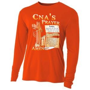 Cna’S Prayer A Lord Prepare Me For The Work That You Have Gift Cooling Performance Long Sleeve Crew