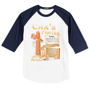 Cna’S Prayer A Lord Prepare Me For The Work That You Have Gift Baseball Sleeve Shirt