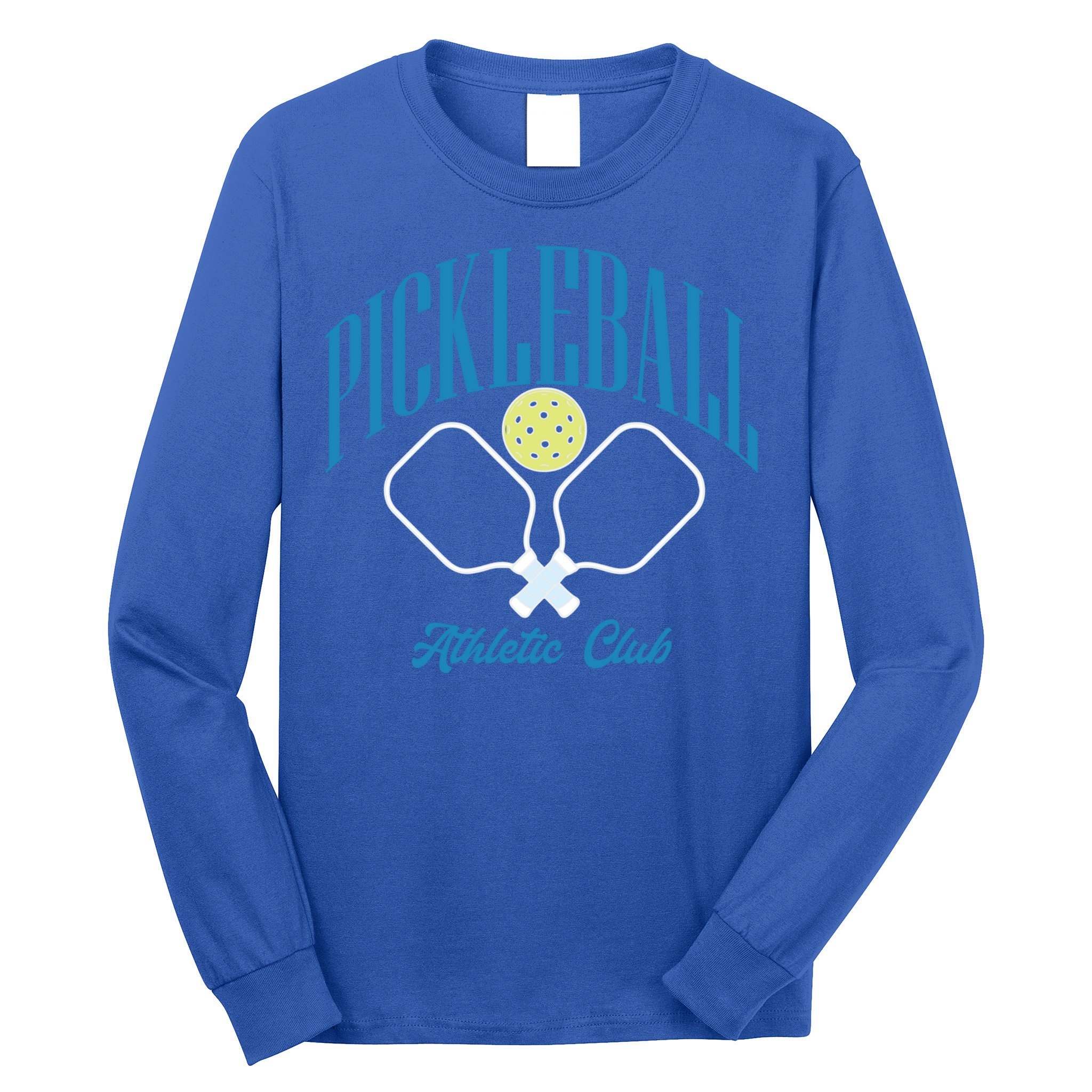 Cute Pickleball Athletic Club Cute Gift Long Sleeve Shirt