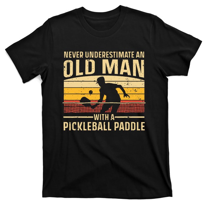 Cool Pickleball Art For Women Paddle Pickleball Player T-Shirt