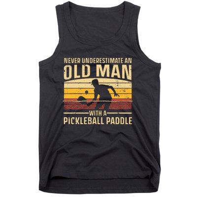 Cool Pickleball Art For Women Paddle Pickleball Player Tank Top