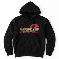 Cool Pickleball Art Paddle Pickleball Player  Hoodie