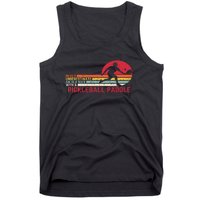 Cool Pickleball Art Paddle Pickleball Player  Tank Top