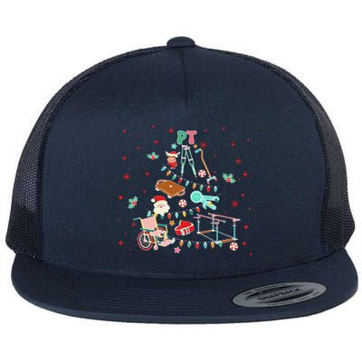 Christmas Pregnancy A Little Who Is Due Flat Bill Trucker Hat