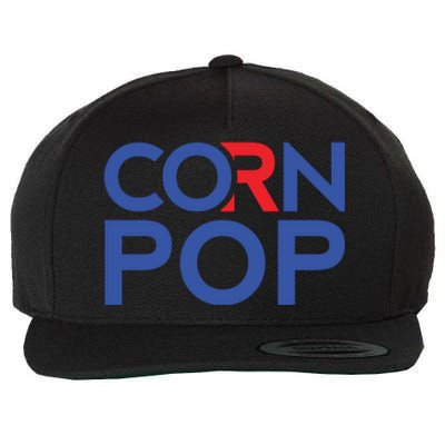 Corn Pop Anti Joe Biden Gaffe Funny President Trump 2020 Don Gift Wool Snapback Cap