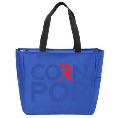 Corn Pop Anti Joe Biden Gaffe Funny President Trump 2020 Don Gift Zip Tote Bag