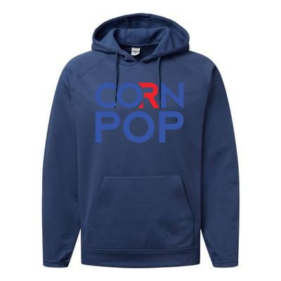 Corn Pop Anti Joe Biden Gaffe Funny President Trump 2020 Don Gift Performance Fleece Hoodie