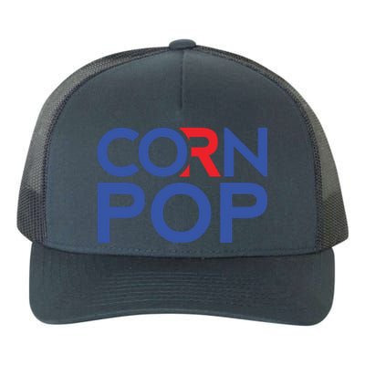 Corn Pop Anti Joe Biden Gaffe Funny President Trump 2020 Don Gift Yupoong Adult 5-Panel Trucker Hat