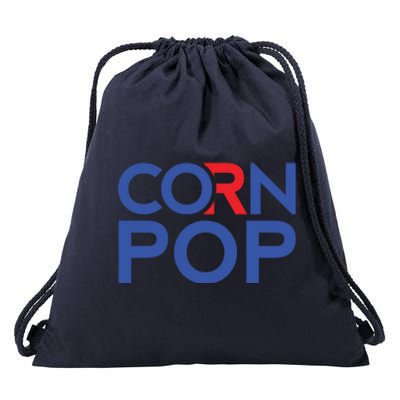 Corn Pop Anti Joe Biden Gaffe Funny President Trump 2020 Don Gift Drawstring Bag