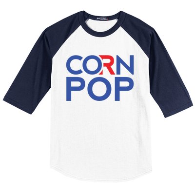 Corn Pop Anti Joe Biden Gaffe Funny President Trump 2020 Don Gift Baseball Sleeve Shirt