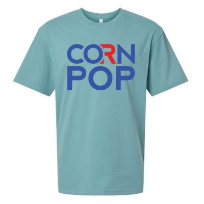 Corn Pop Anti Joe Biden Gaffe Funny President Trump 2020 Don Gift Sueded Cloud Jersey T-Shirt