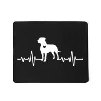 Cool Pitbull Art For Pet Dog Breed Pitbull Owner Mousepad