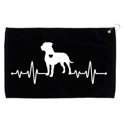 Cool Pitbull Art For Pet Dog Breed Pitbull Owner Grommeted Golf Towel