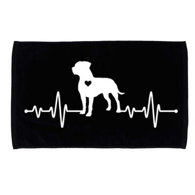 Cool Pitbull Art For Pet Dog Breed Pitbull Owner Microfiber Hand Towel