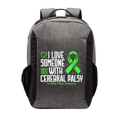 Cerebral Palsy Awareness I Love Someone With Cerebral Palsy Vector Backpack