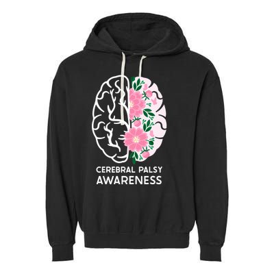 Cerebral Palsy awareness Garment-Dyed Fleece Hoodie