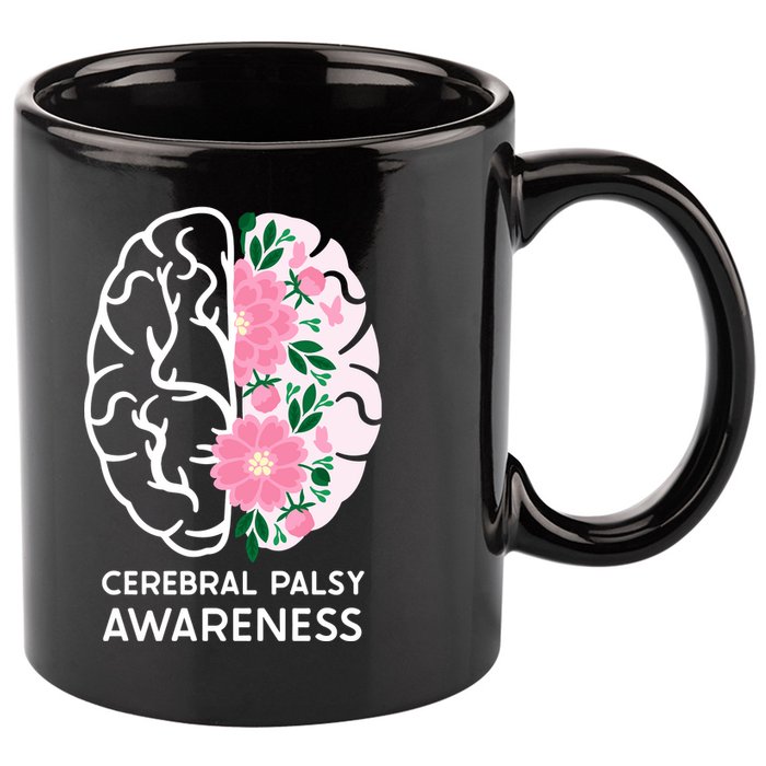 Cerebral Palsy awareness 11oz C Handle Ceramic Mug