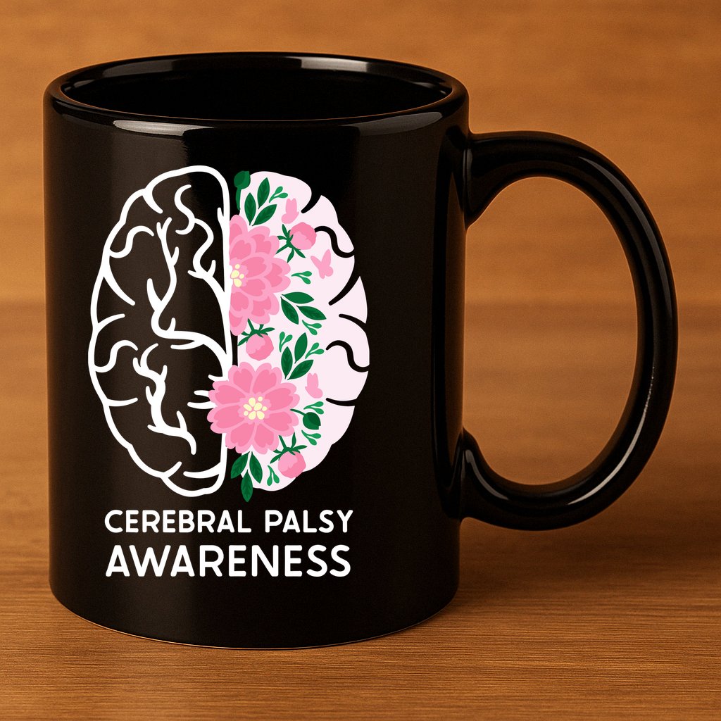 Cerebral Palsy awareness 11oz C Handle Ceramic Mug