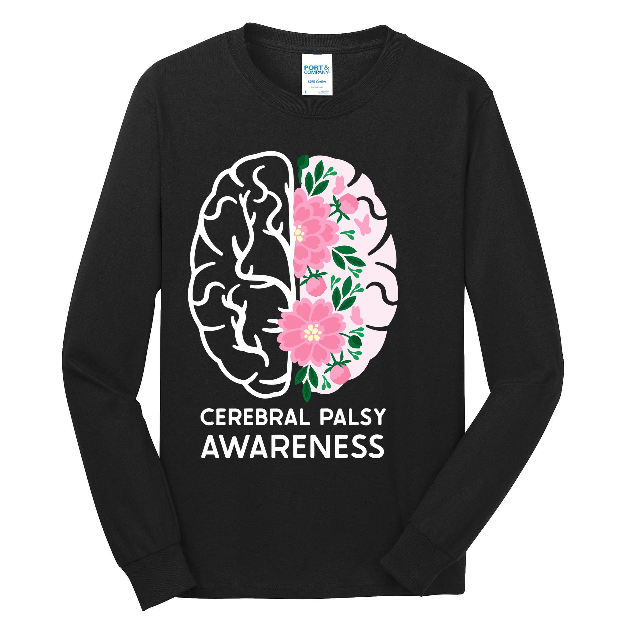 Cerebral Palsy awareness Tall Long Sleeve T-Shirt