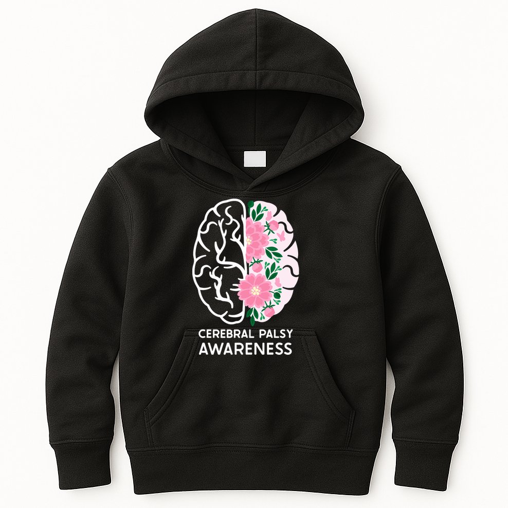 Cerebral Palsy awareness Kids Hoodie