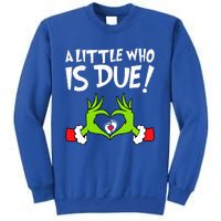 Christmas Pregnancy A Little Who Is Due Sweatshirt