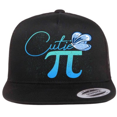 Cute Pie And Pi Day Math Lover Gift I National Pi Day Cool Gift Flatbill Hat