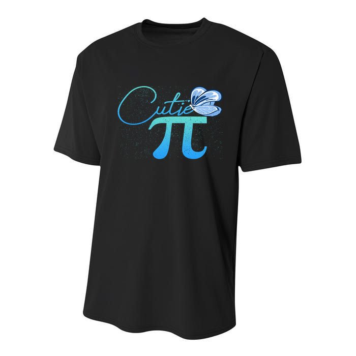 Cute Pie And Pi Day Math Lover Gift I National Pi Day Cool Gift Youth Performance Sprint T-Shirt
