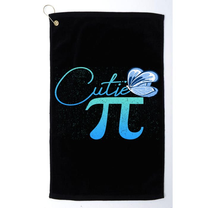 Cute Pie And Pi Day Math Lover Gift I National Pi Day Cool Gift Golf Towel