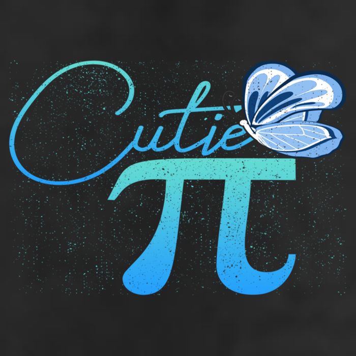 Cute Pie And Pi Day Math Lover Gift I National Pi Day Cool Gift Golf Towel