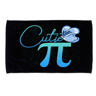Cute Pie And Pi Day Math Lover Gift I National Pi Day Cool Gift Microfiber Hand Towel
