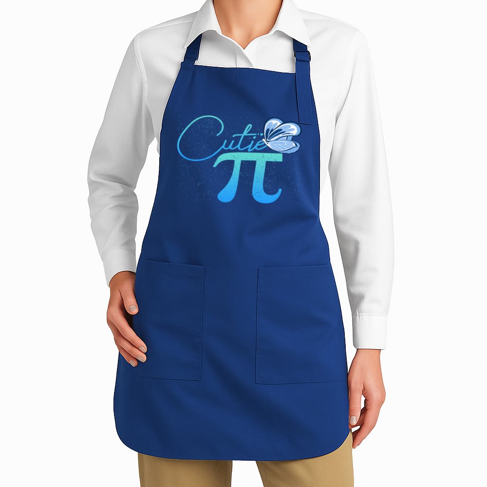 Cute Pie And Pi Day Math Lover Gift I National Pi Day Cool Gift Apron