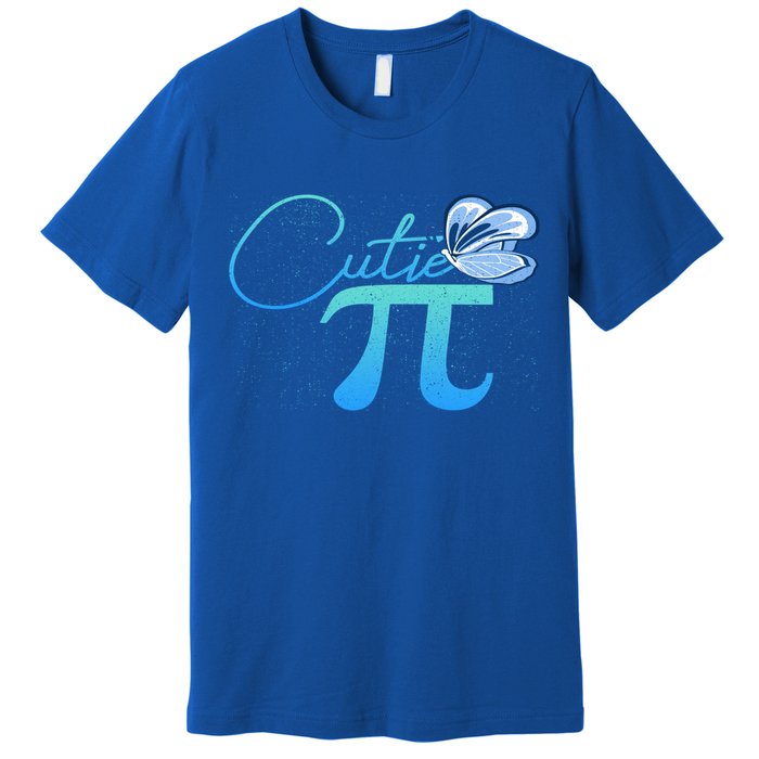 Cute Pie And Pi Day Math Lover Gift I National Pi Day Cool Gift Premium T-Shirt