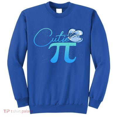 Cute Pie And Pi Day Math Lover Gift I National Pi Day Cool Gift Tall Sweatshirt