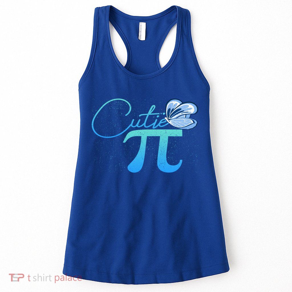 Cute Pie And Pi Day Math Lover Gift I National Pi Day Cool Gift Womens Tank Top
