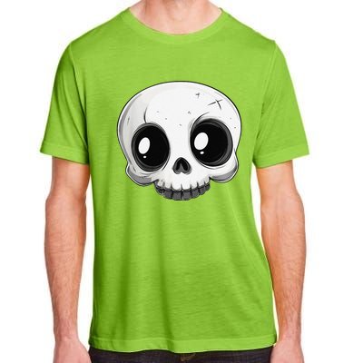 Cute Playful And Stylish Skull For Halloween Or Anytime Adult ChromaSoft Performance T-Shirt