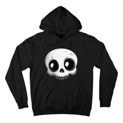 Cute Playful And Stylish Skull For Halloween Or Anytime Hoodie