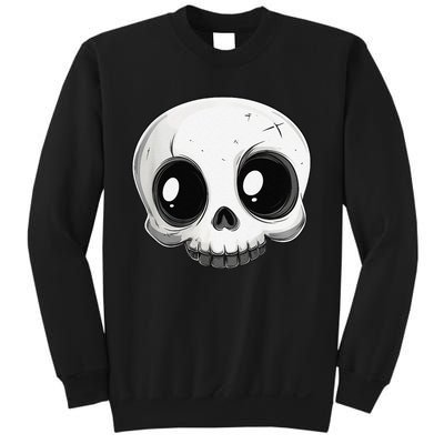 Cute Playful And Stylish Skull For Halloween Or Anytime Sweatshirt